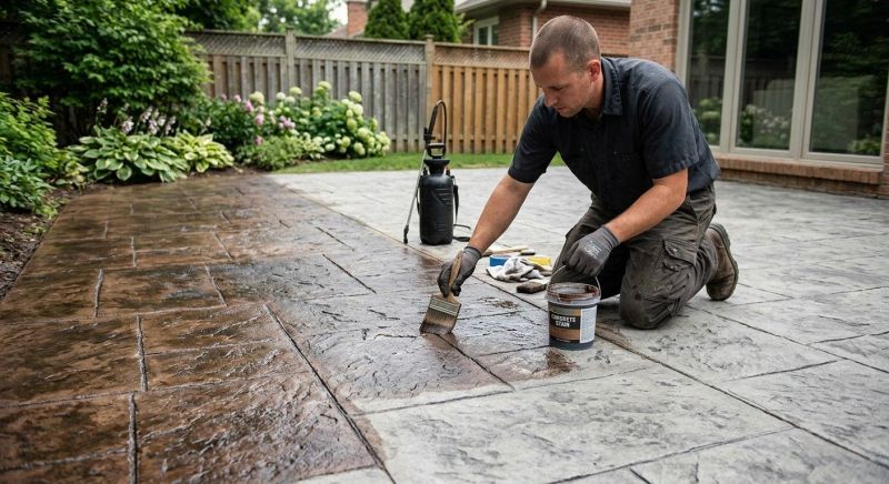 Cement Staining in Corpus Christi, TX
