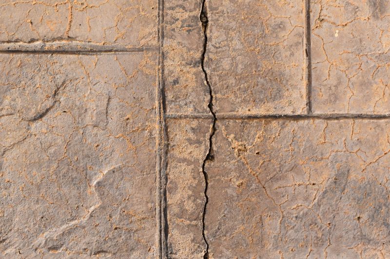 Common Reasons Residential Stamped Concrete Cracks And Fades Over Time