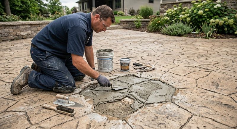 Decorative Concrete Repair in Grand Junction, CO