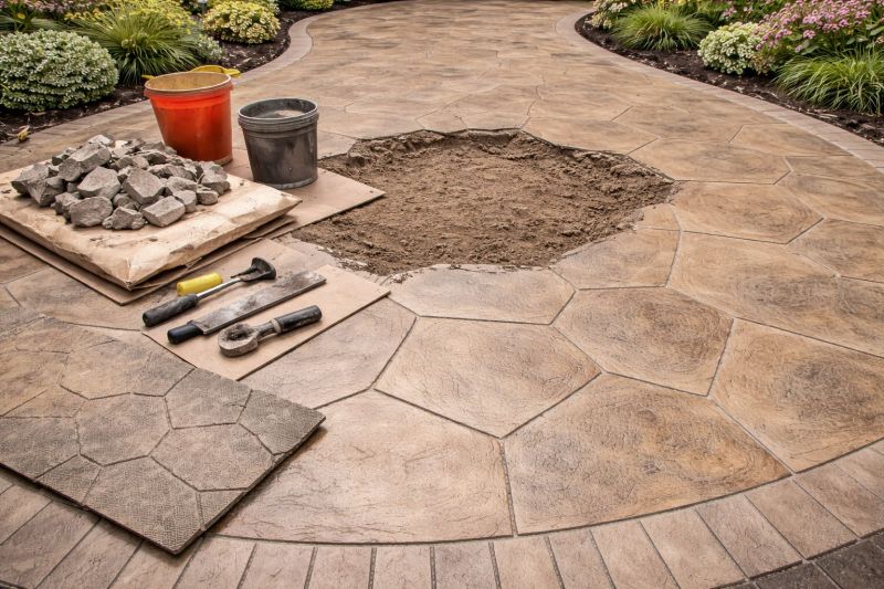 Decorative Concrete Repair in Winston Salem, NC